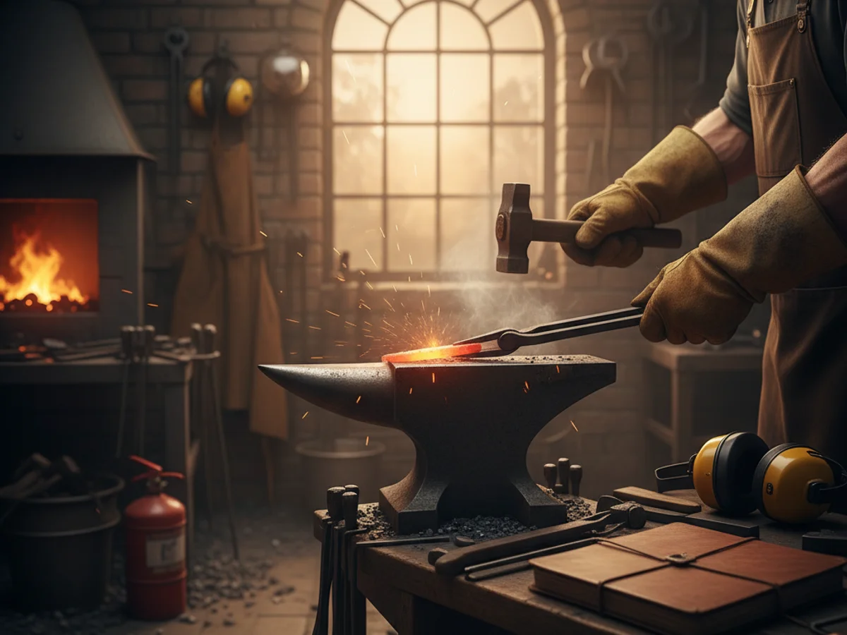 Sécurité en forge artisanale : guide complet pour débuter